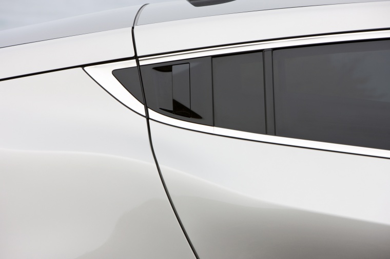 2011 Acura ZDX Hidden Rear Door Handle Picture Image